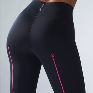 Black and Pink Women's Leggings